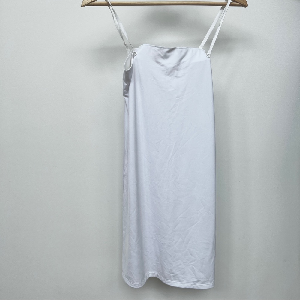 White Bodyshape dress Large size